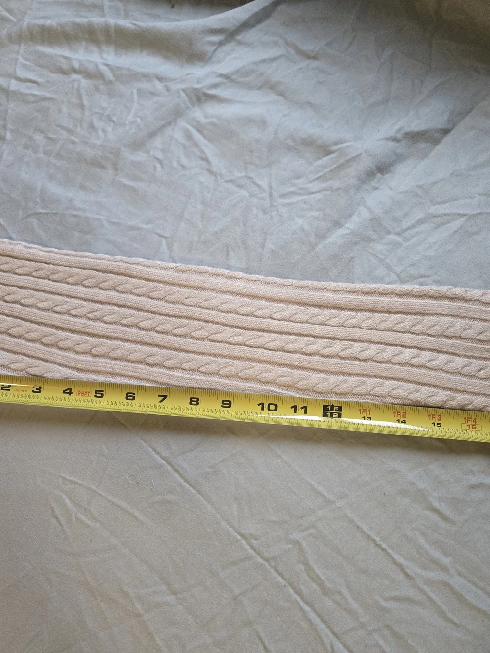 French Connection Katrin Long Sleeve Cable Knit Sweater Dress XL